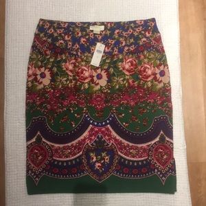 NWT Maeve by Anthropologie Pencil Skirt